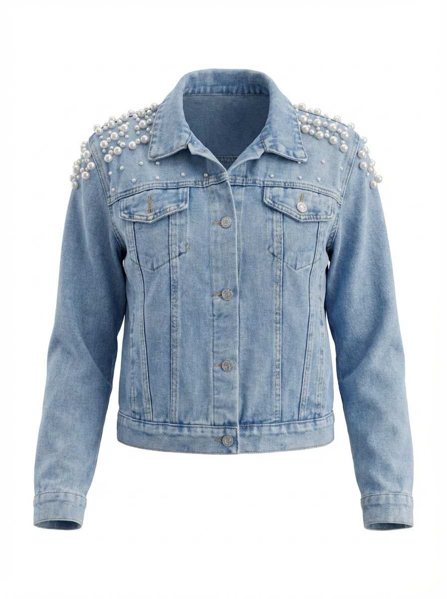 Jeansjacke "Madonna" -  Unikat 001 von Anna Zora