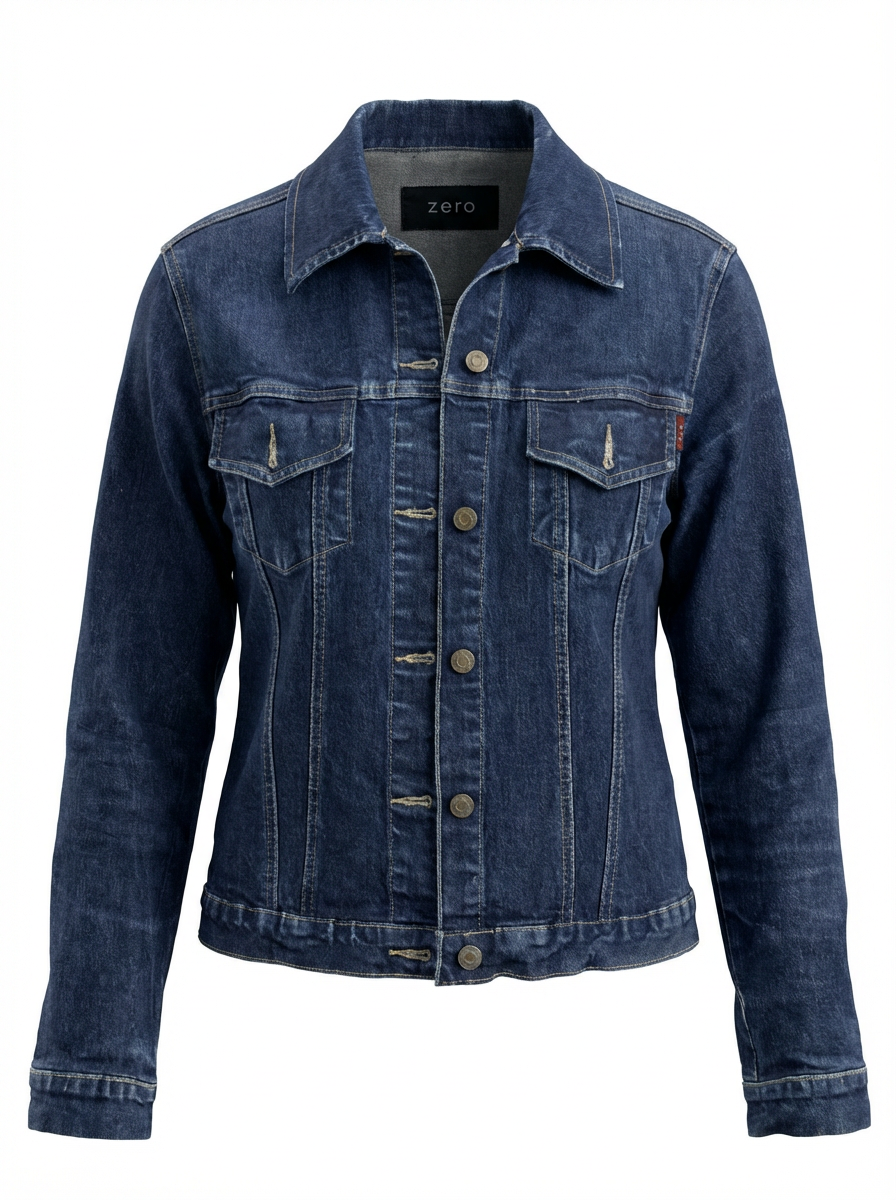 Jeansjacke - "Big Dreams" 010 Unikat von Anna Zora