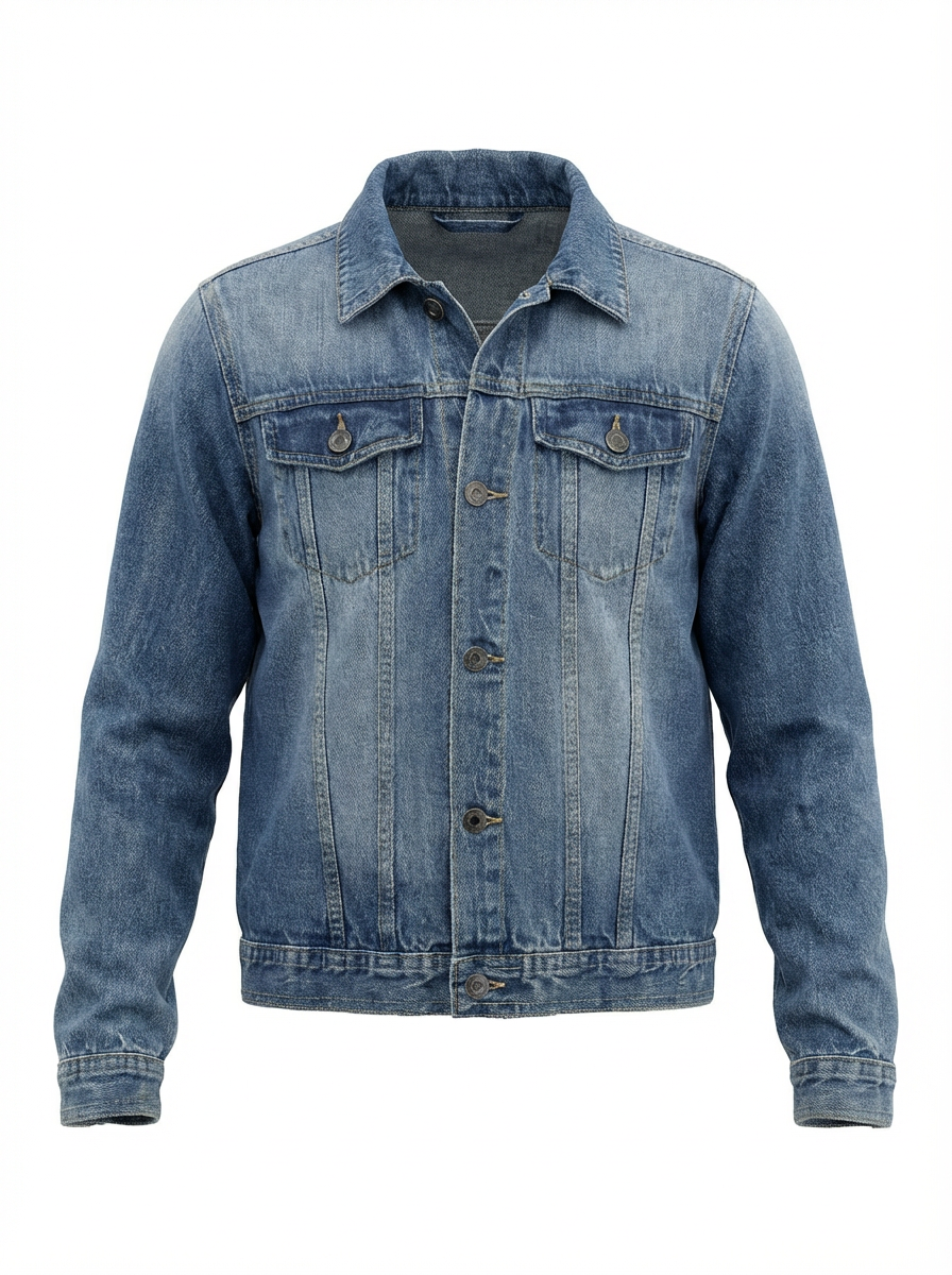 Kinder Jeansjacke "6/7"- Unikat 008 von Anna Zora
