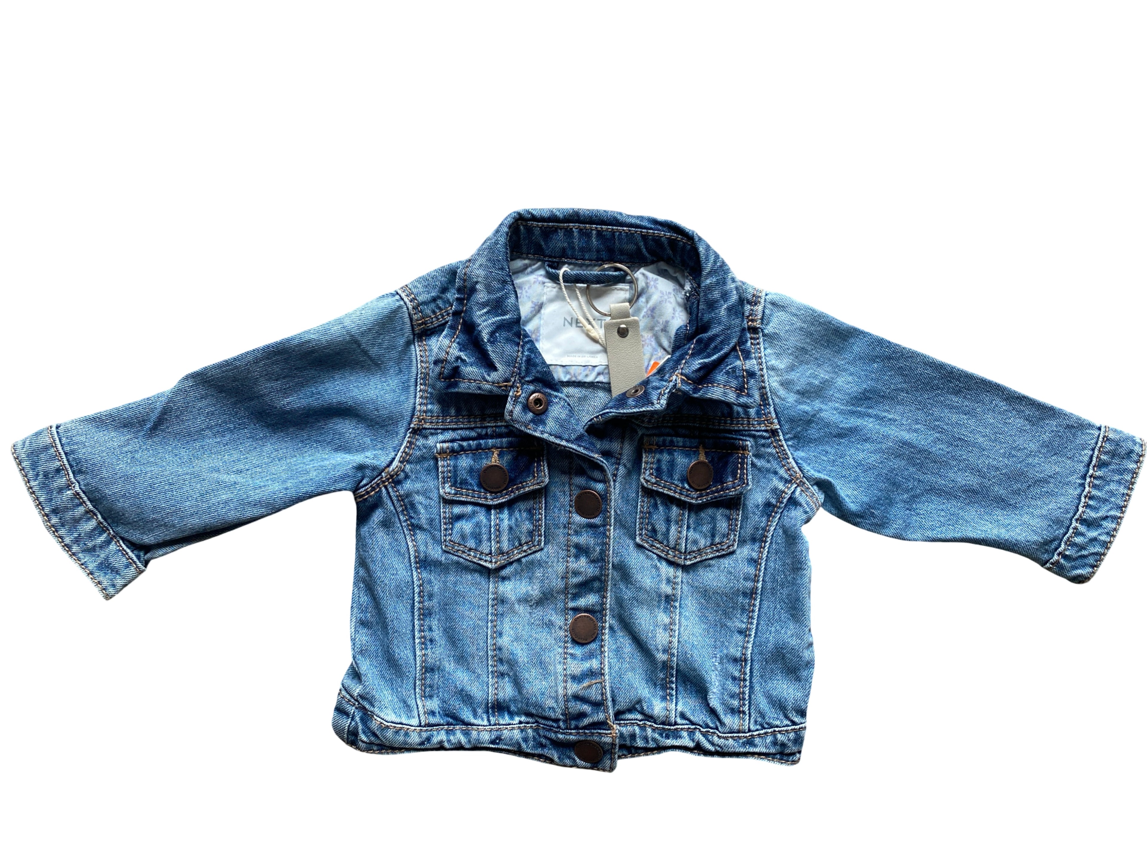 Kinder Jeansjacke "dogs" - Unikat 011 von Anna Zora