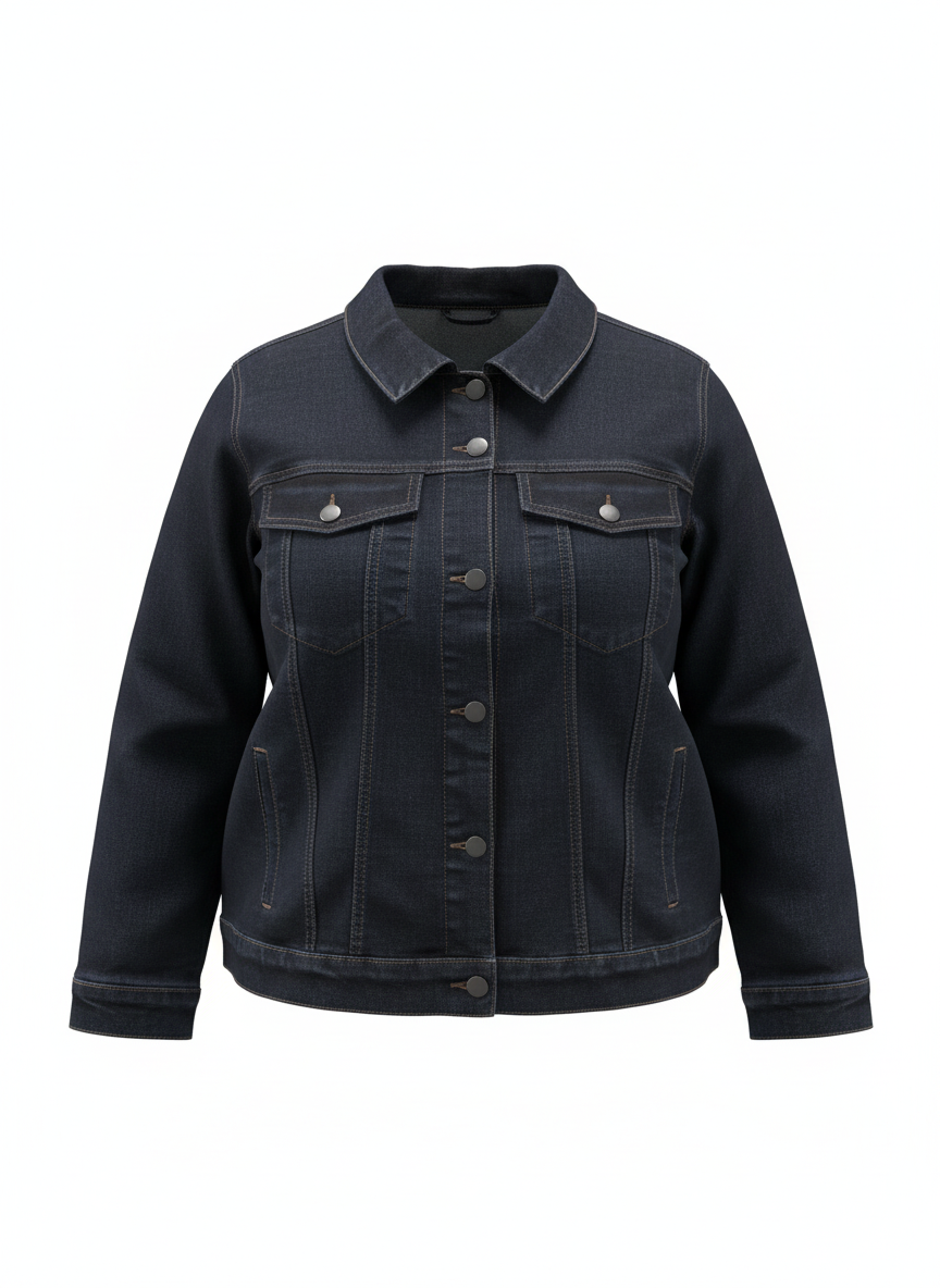 Jeansjacke "NDG" – Unikat 000 von Anna Zora