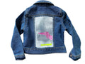 Kinder Jeansjacke "dogs Ciao Kakao" - Unikat 012 von Anna Zora